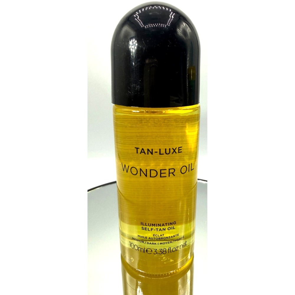 Tan-Luxe Wonder Oil MEDIUM/DARK Illuminating Self-Tan Oil 100 ml / 3.38 oz NEW